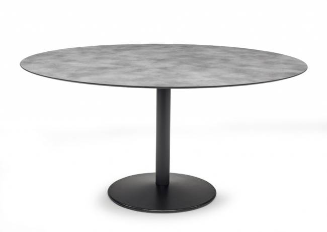 Столешница круглая Compact Laminate для подстолья Tiffany XL цементный Ø1100х12 мм Столешница круглая Compact Laminate для подстолья Tiffany XL цементный Ø1100х12 мм