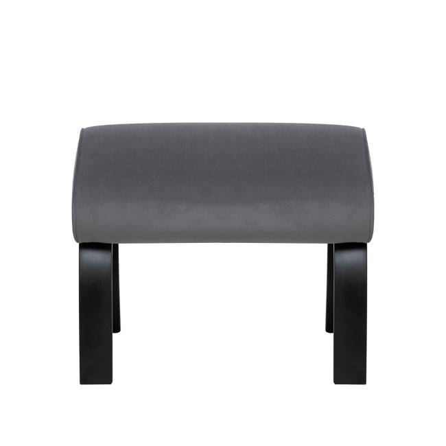 Пуф Leset Универсальный с кантом Венге V32 серый, кант V32 серый