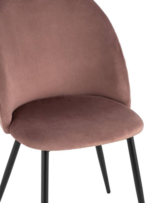 Стул Lilly велюр пыльно-розовый 4 шт.