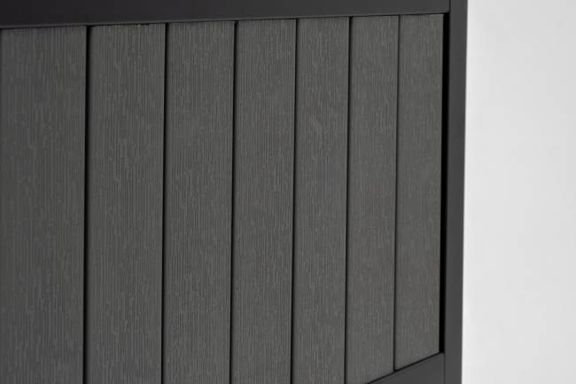 Модуль уличной кухни из алюминия БЕЙС (мойка из нержавеющей стали)