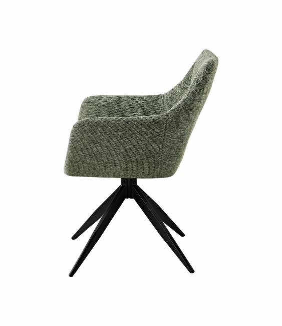 Стул обеденный Enid серо-зеленый