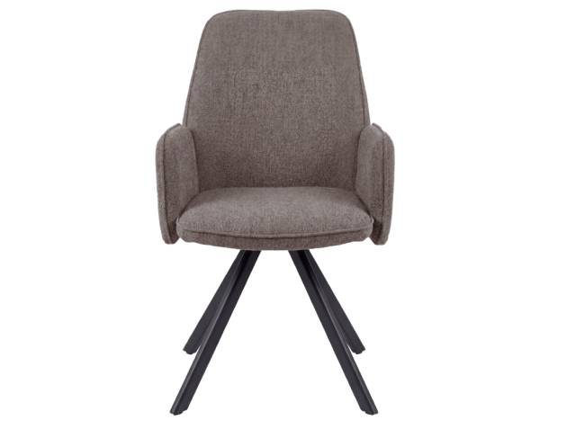 Стул DikLine 293 поворотный BL05 капучино, ножки черные