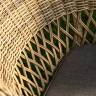 "Эспрессо - 150 S" обеденная группа плетеная, цвет соломенный