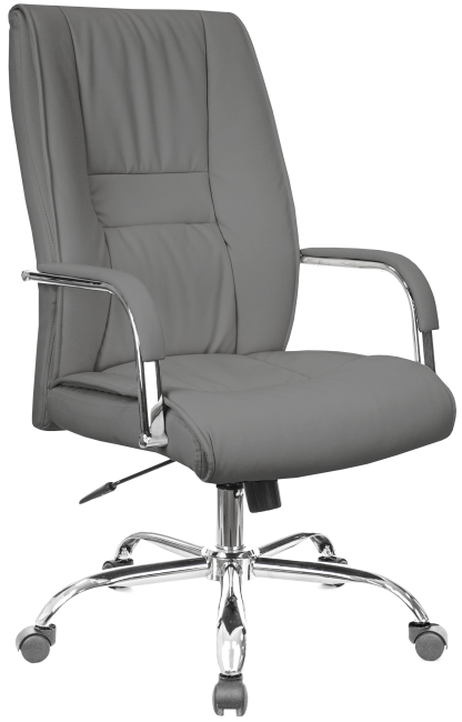 Кресло Everprof Kent TM Экокожа Серый