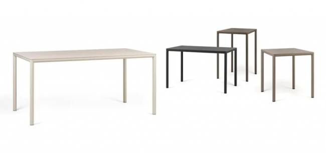 Стол обеденный ламинированный Piave 160х90 антрацит 1590х890х760 мм