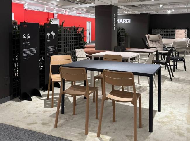 Стол обеденный ламинированный Piave 160х90 антрацит 1590х890х760 мм