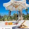 Зонт профессиональный Ø2.5 м Palladio Boho натуральный, слоновая кость Ø2500 мм