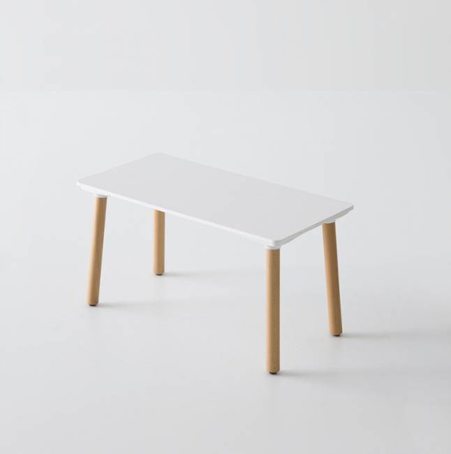 Стол ламинированный кофейный Stefanino 700х350х350 мм