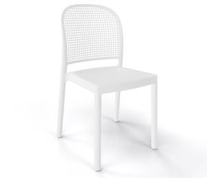 Стул пластиковый Panama белый 460х570х830 мм