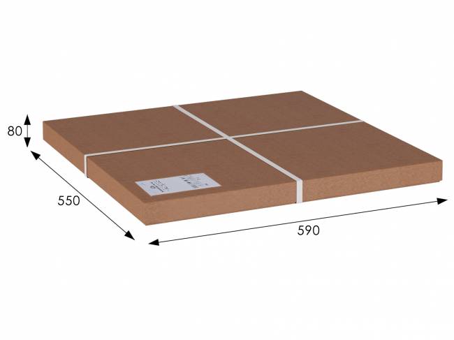 Стол журнальный Ретро квадратный снег