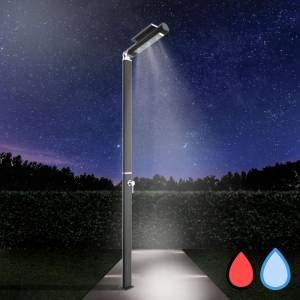 Душ уличный с подсветкой Quick Q805 серый 500х90х2100 мм