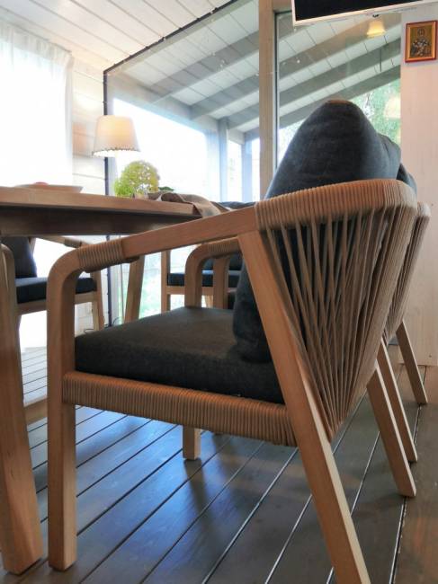 Обеденная группа LEONOREN каркас тик / стол тик 220 Обеденная группа LEONOREN каркас тик / стол тик 220