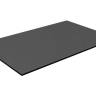 Столешница прямоугольная HPL Fitto антрацит 770х1200х12 мм