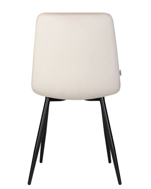 Набор 4 шт Стул обеденный DOBRIN CHILLY, Кремовый Holland 05, основание черное