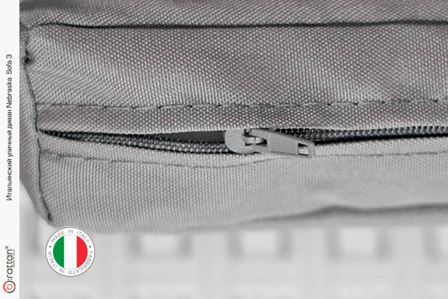 Комплект мебели NEBRASKA SOFA 3 (3х местный диван), белый