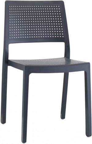 Стул пластиковый Emi антрацит 485х500х835 мм