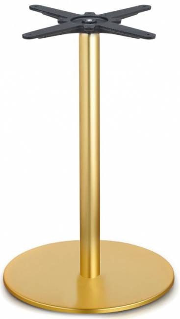 Подстолье металлическое Tiffany матовое золото Ø450х730 мм