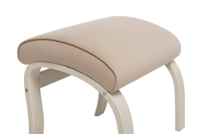 Пуф Leset Универсальный с кантом Слоновая кость V18 бежевый, кант V18 бежевый