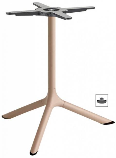 Подстолье металлическое Tripe тортора Ø610х500 мм