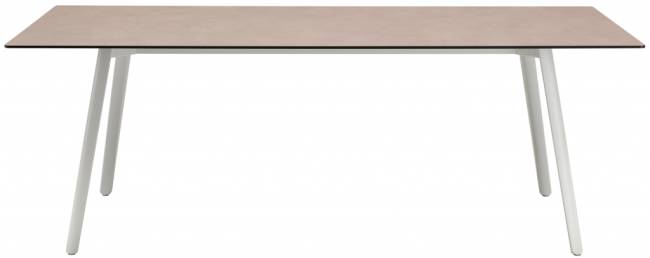 Стол ламинированный Squid белый, тортора шпатель 2090х1000х730 мм Стол ламинированный Squid белый, тортора шпатель 2090х1000х730 мм