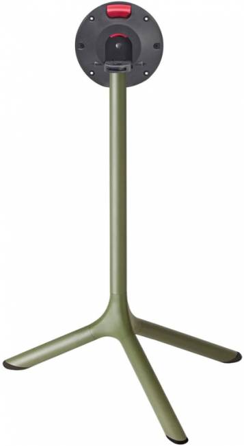 Стол ламинированный обеденный складной Tripe Folding оливковый, зернистый 640х640х740 мм