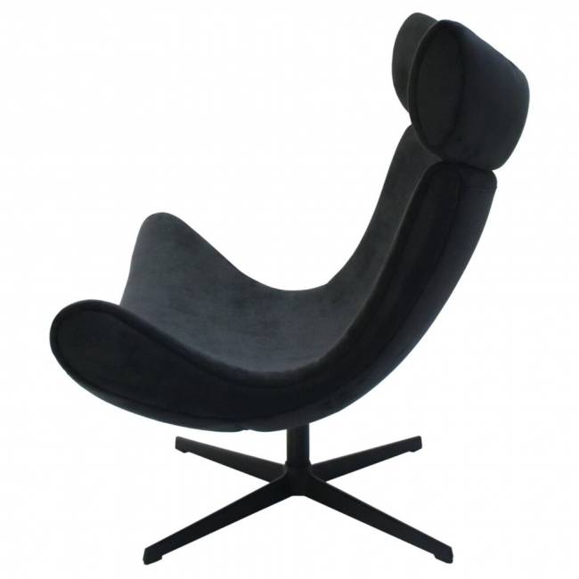 Кресло IMOLA графит, искусственная замша