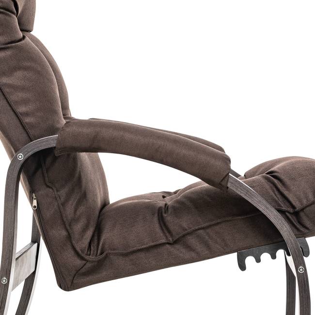 Кресло-трансформер Leset Левада Венге текстура Malmo 28 (коричневый)