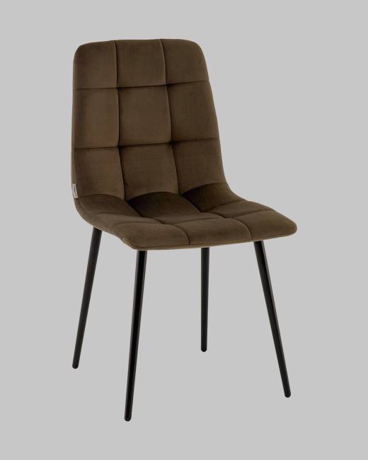 Стул Одди NEW велюр коричневый