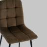 Стул Одди NEW велюр коричневый