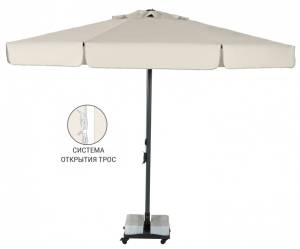 Зонт профессиональный Ø3.5 м Avocado Ø3500 мм