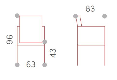 Кресло-шезлонг плетеное с подушкой Bahza антрацит, темно-серый, серый 830х630х960 мм