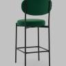 Стул Полубарный Бриф DD велюр зелёный