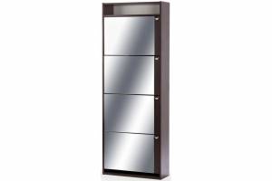 Обувница К-4S (зеркальная) венге