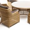 "Эспрессо - 150 N" обеденная группа плетеная, цвет соломенный