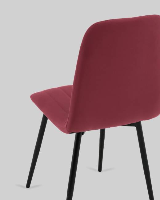 Стул Easy new велюр винный