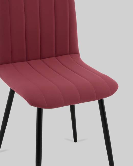 Стул Easy new велюр винный
