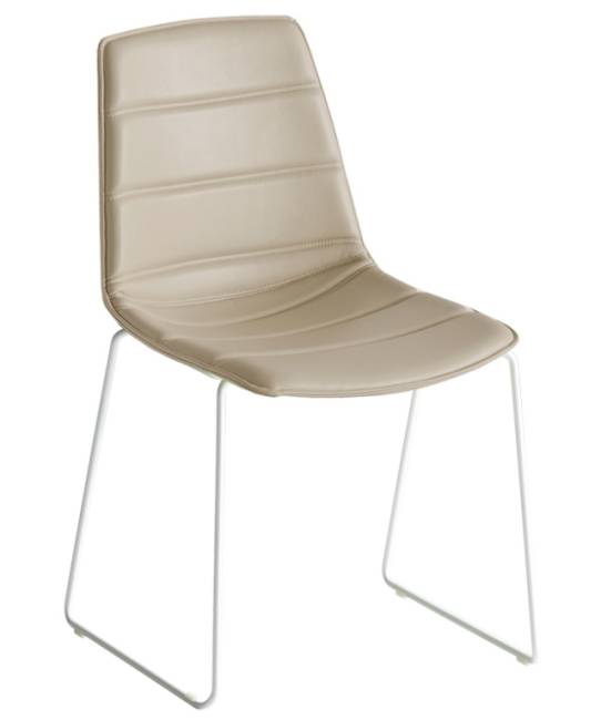 Стул пластиковый с обивкой Dress Alhambra ST 430х510х830 мм