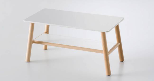 Стол ламинированный кофейный Woody 700х350х350 мм