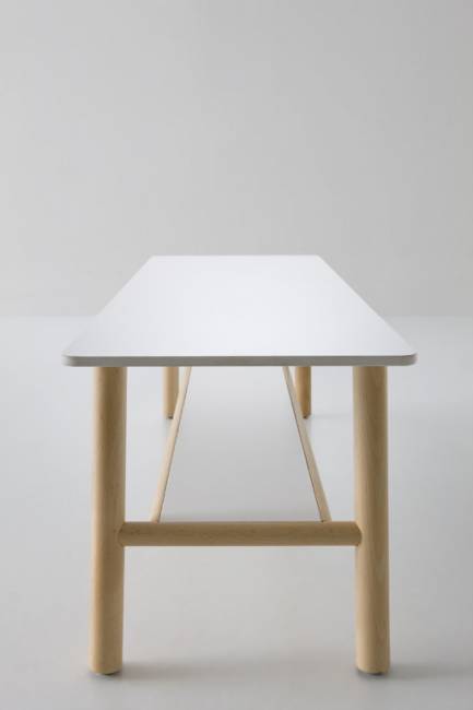 Стол ламинированный кофейный Woody 700х350х350 мм