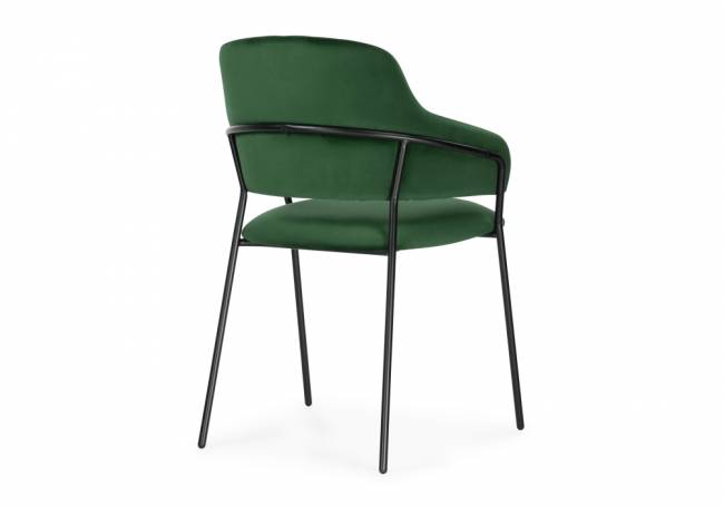 Инклес темно-зеленый / черный глянец