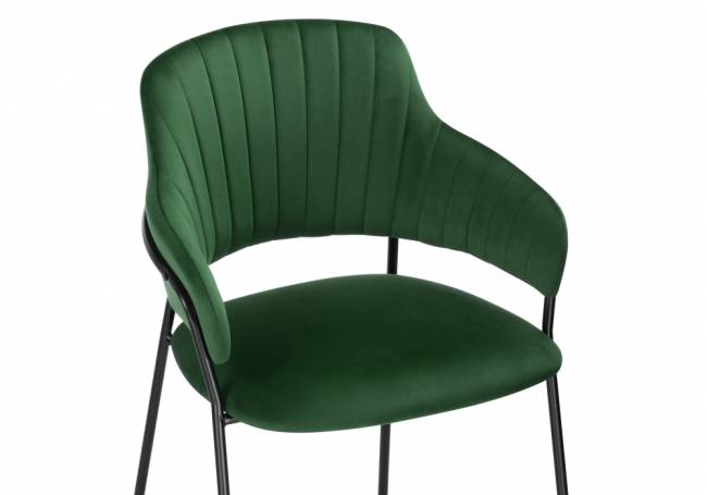 Инклес темно-зеленый / черный глянец