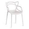 Стул Cat Chair (mod. 028) / 1 шт. в упаковке пластик, 54,5*56*84см, белый, 018 белый пластик