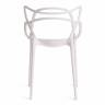 Стул Cat Chair (mod. 028) / 1 шт. в упаковке пластик, 54,5*56*84см, белый, 018 белый пластик
