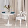 Стул Cat Chair (mod. 028) / 1 шт. в упаковке пластик, 54,5*56*84см, белый, 018 белый пластик