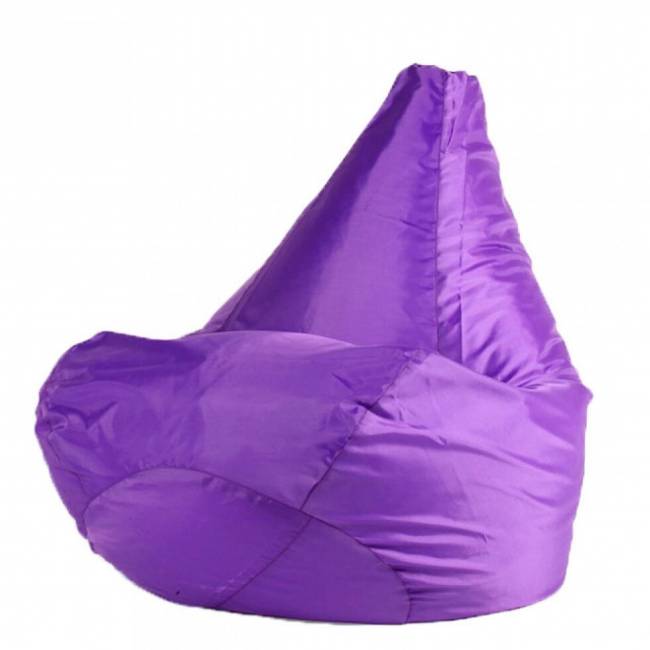 Кресло -мешок L оксфорд , фиолетовый