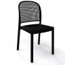 Стул пластиковый Panama черный 460х570х830 мм