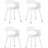 Стул Lady пластик белый 4 шт.