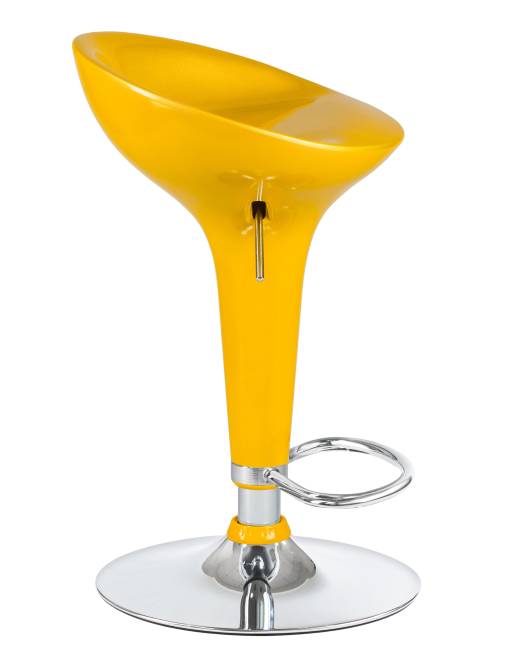 Стул барный DOBRIN BOMBA, жёлтый