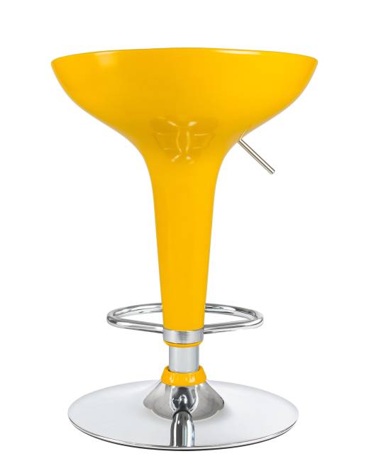 Стул барный DOBRIN BOMBA, жёлтый