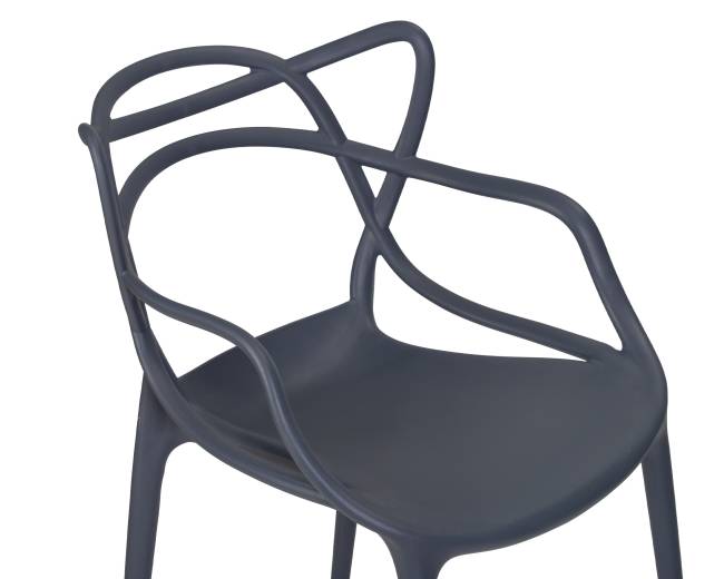 Стул обеденный DOBRIN MASTERS, серо-синий (NX-GR-16)